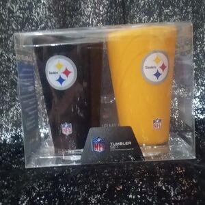 2 Steelers tumbler